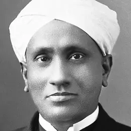 Sir C. V. Raman, physicist and Nobel laureate